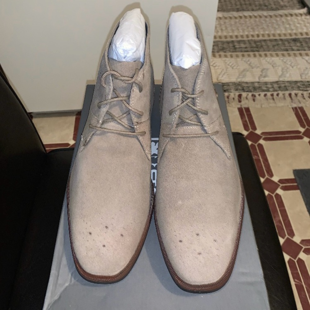 Stacy Adams Mens Suede Dress Boots 10 1/2